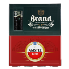 Amstel of Brand bier
